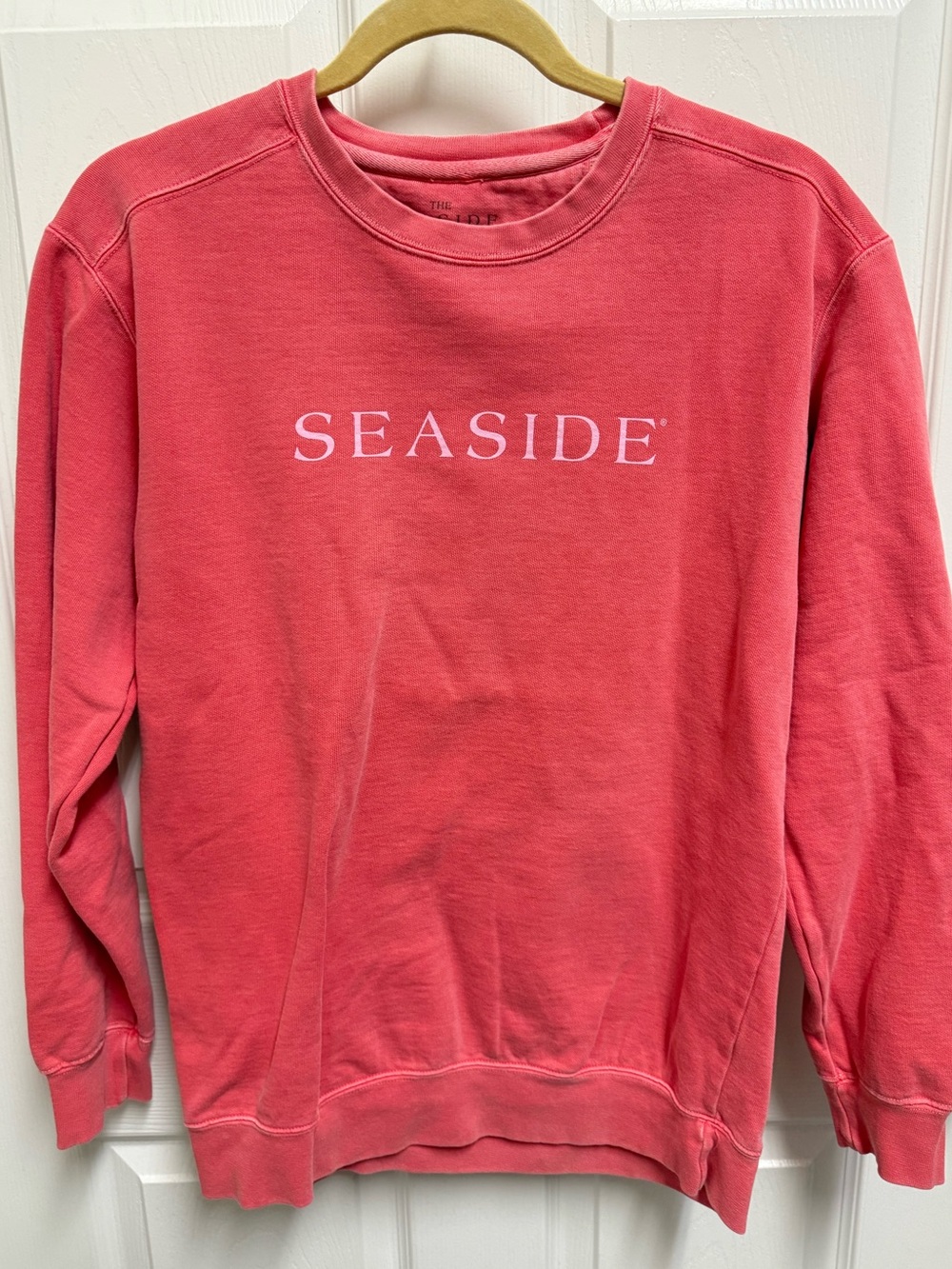 The Seaside Style Pink Crewneck Sweatshirt - Picture 2 of 9